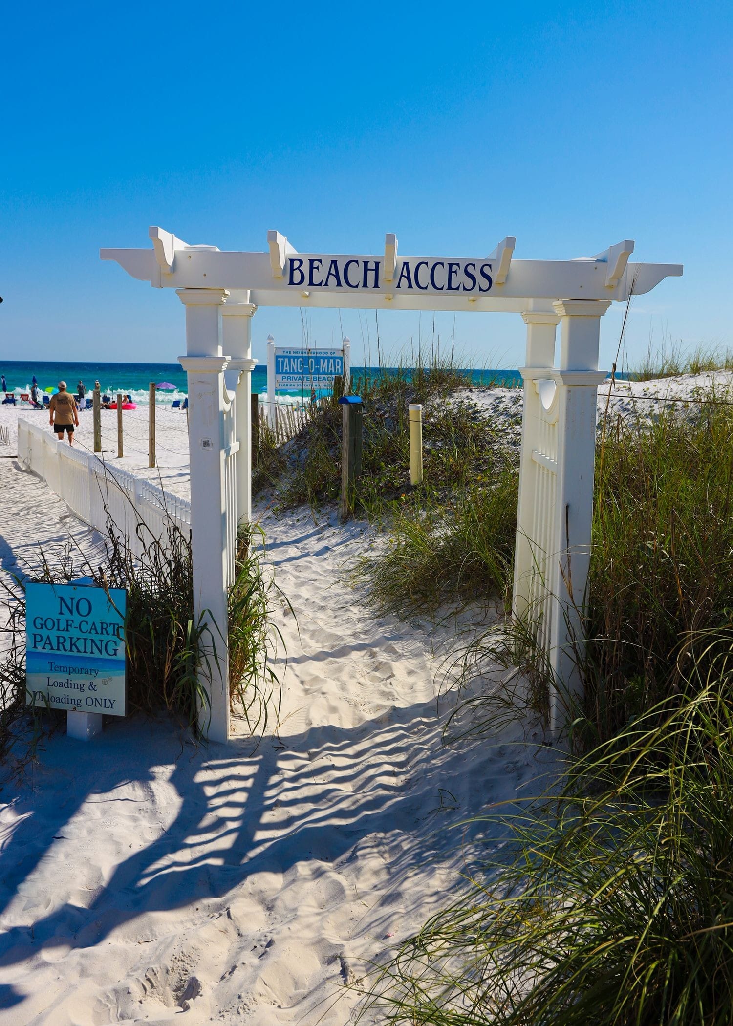 Beach Access Pergola